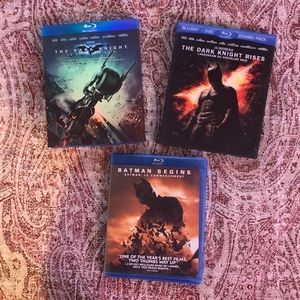 Batman Blu-ray Discs Lot of 3